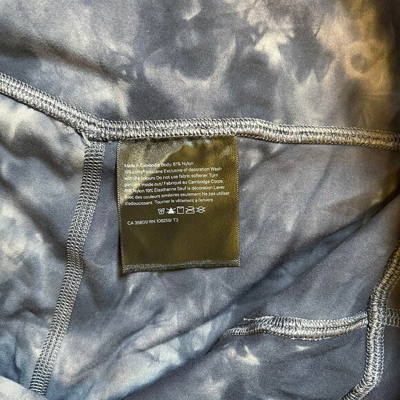 NWOT Lululemon Align High Rise Pant with Pockets 25" Diamond Dye Grey Size 20 - Picture 9 of 10